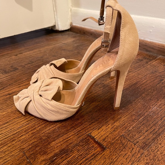 SCHUTZ Natally twist bow leather heel - Picture 8 of 8